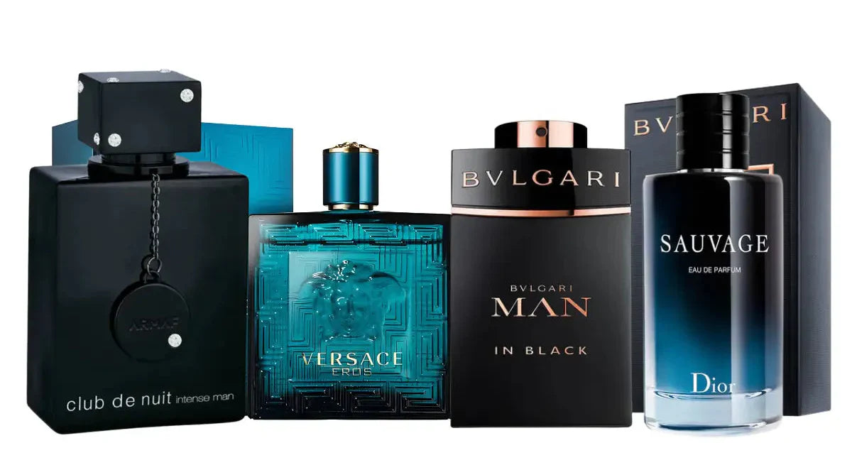 Sada 4 parfémů | Man in Black, Sauvage, Club the Nuit, Eros 100ml